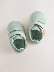 Green Safari Touch Fastening Baby Trainers (0-2mths) - Image 3 of 5
