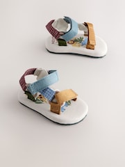 Neutral Safari Baby Trekker Sandals (0-2mths) - Image 1 of 7