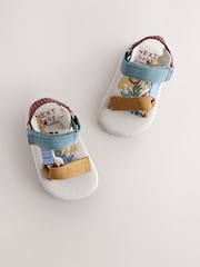Neutral Safari Baby Trekker Sandals (0-2mths) - Image 4 of 7