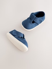 Navy Crawler T-Bar Baby Shoes (0-2mths) - Image 9 of 9
