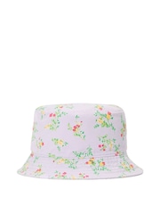 Victoria's Secret PINK Purple Whisper Floral Reversible Bucket Hat - Image 1 of 3