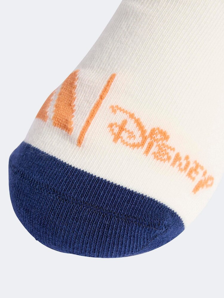 adidas White Disney Zootopia Crew Socks 3 Pack - Image 4 of 4 adidas White Disney Zootopia Crew Socks 3 Pack - Image 4 of 4