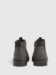 River Island Black Borg Lined Chelsea Boots - Image 3 of 5