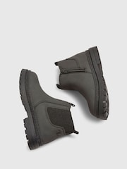 River Island Black Borg Lined Chelsea Boots - Image 5 of 5