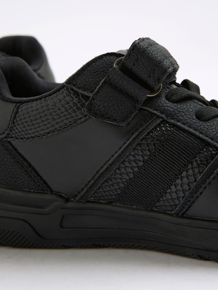 River Island Black Boys Faux Leather Lion Head Trainers - Image 6 of 6 River Island Black Boys Faux Leather Lion Head Trainers - Image 6 of 6