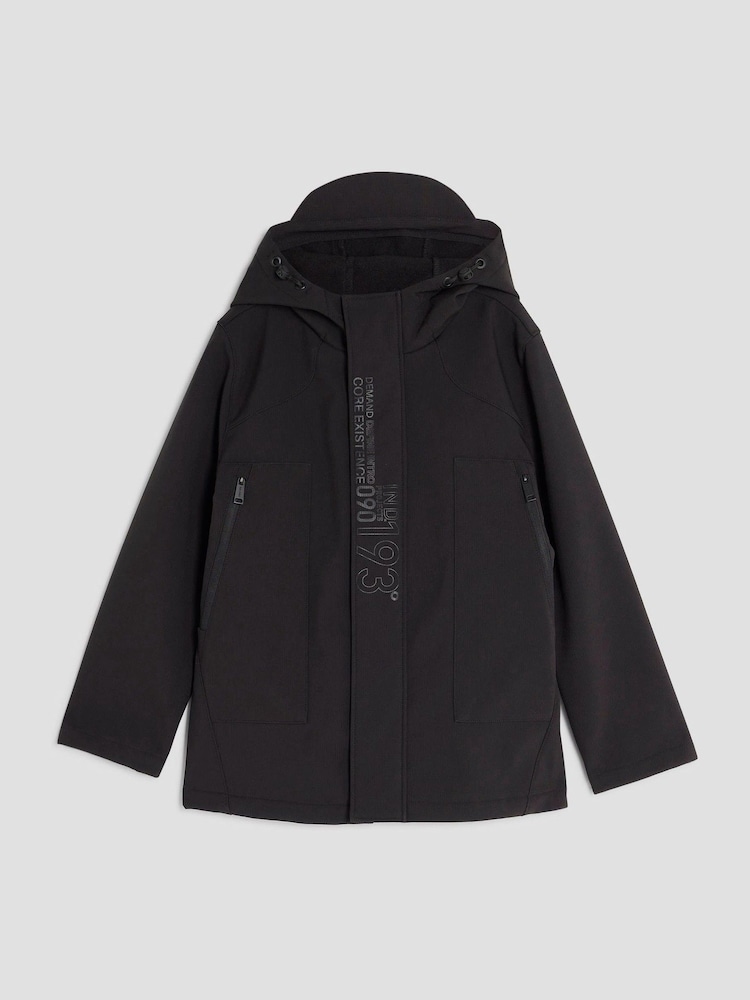 River Island Boys Printed Soft Shell Jacket - Slika 2 iz 6