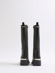 River Island Gusset Knee High Boots - Bild 3 von 5