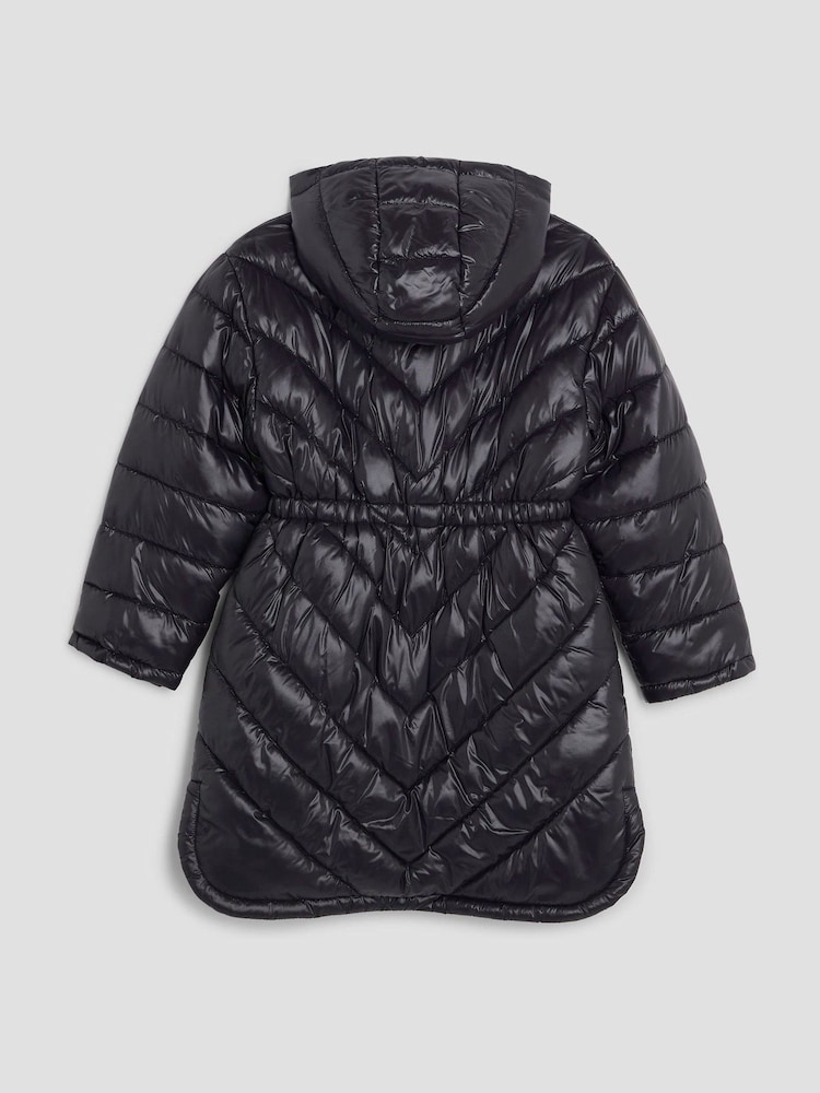 River Island Girls Padded Longline Jacket - Bild 2 von 4