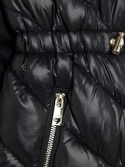 River Island Girls Padded Longline Jacket - Bild 3 von 4