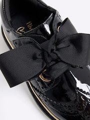 River Island Girls Bow Brogue Shoes - Bild 4 von 5