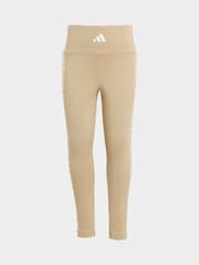 adidas Neutral Animal T-Shirt and Leggings Little Kids Set - Image 8 of 8