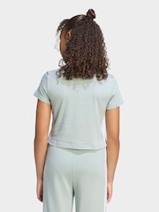 أخضر - تيشرت أطفال Essentials بثلاث خطوط من adidas - صورة 2 من 6