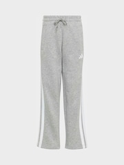 وردي - adidas 3-Stripes Baby T-Shirt and Jogger Little Kids Set - صورة 9 من 10