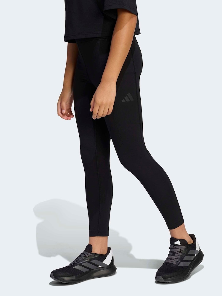 adidas Black Future Icons Climacool 7/8 Leggings - Image 1 of 6