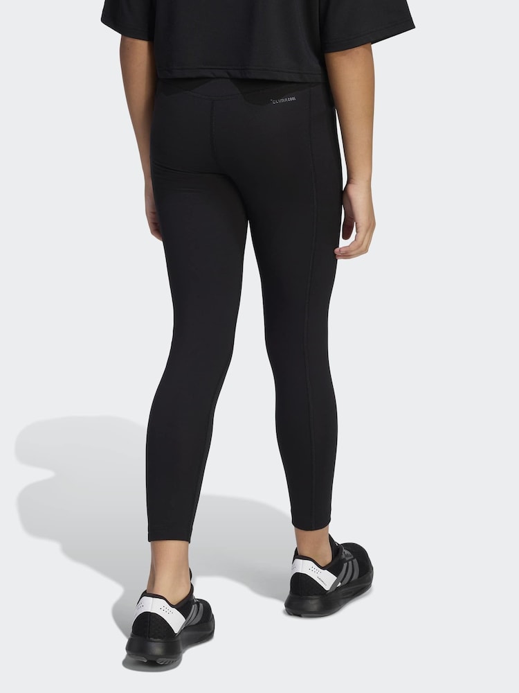 adidas Black Future Icons Climacool 7/8 Leggings - Image 2 of 6