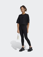 adidas Black Future Icons Climacool 7/8 Leggings - Image 3 of 6