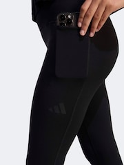 adidas Black Future Icons Climacool 7/8 Leggings - Image 5 of 6