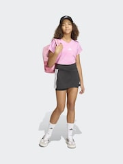 adidas Black Train Essentials 3-Stripes Shorts - Image 3 of 6