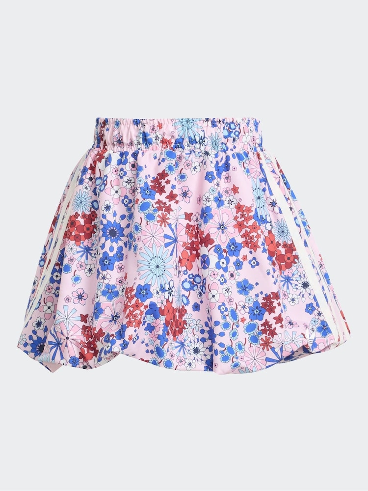 adidas Originals Pink Liberty London T-Shirt and Skirt Little Kids Set - Image 7 of 7