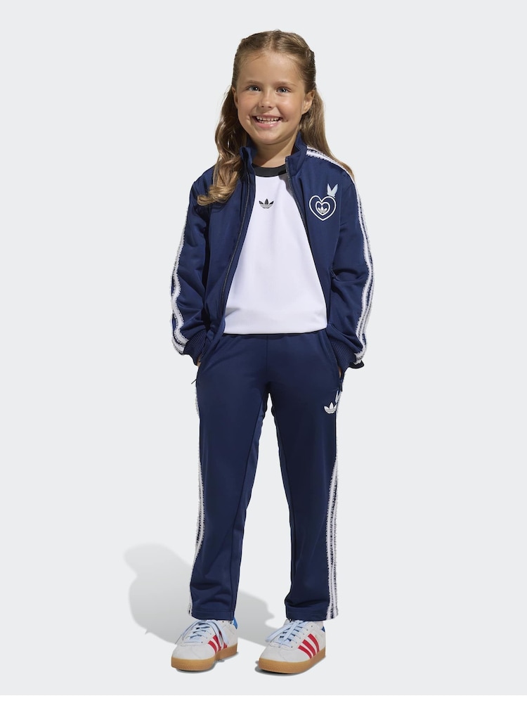 adidas Originals Disney Alice in Wonderland Firebird Little Kids Tracksuit Set - 圖片 1，共 9