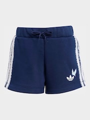 adidas Originals White Disney Alice in Wonderland T-Shirt and Shorts Little Kids Set - Image 6 of 8