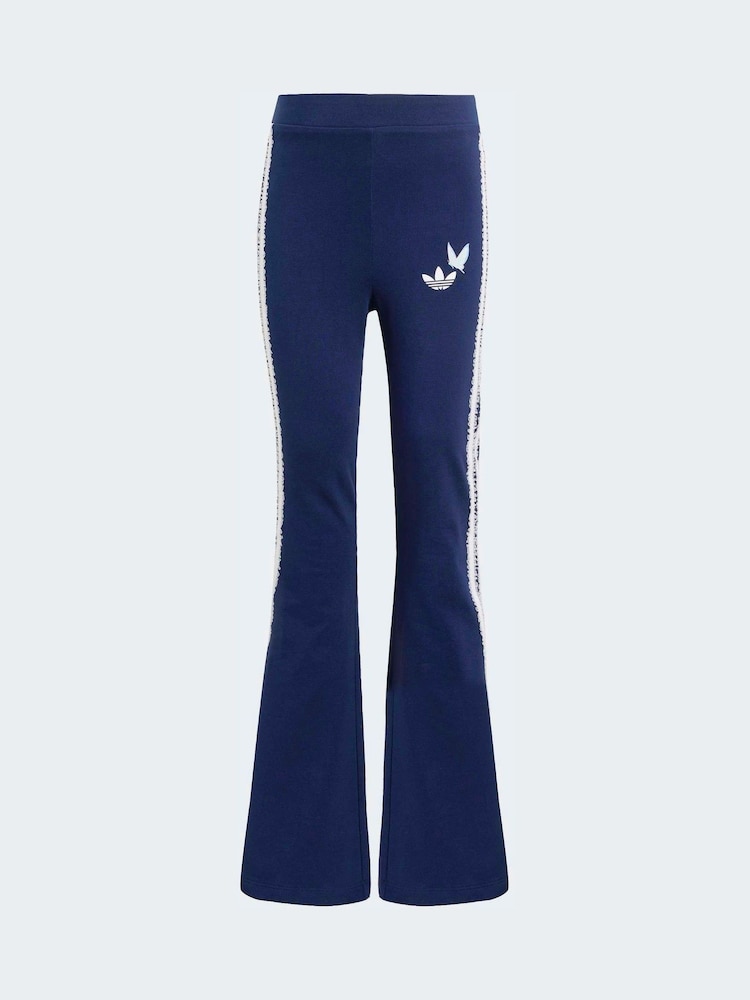 블루 - Adidas Original Disney 이상한 나라의 앨리스 스웨트셔츠 & 레깅스 아동 세트 - 10의 이미지 10