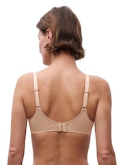 Chantelle Nude Magnifique Seamless Full Cup Minimiser Underwired Bra - Image 3 of 4