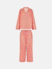 Accessorize Marigold Print Long Pyjamas Set - صورة 4 من 4