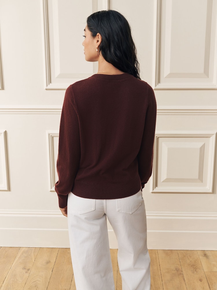 Laura Ashley Cashmere and Wool Cardigan - صورة 4 من 4 Laura Ashley Cashmere and Wool Cardigan - صورة 4 من 4