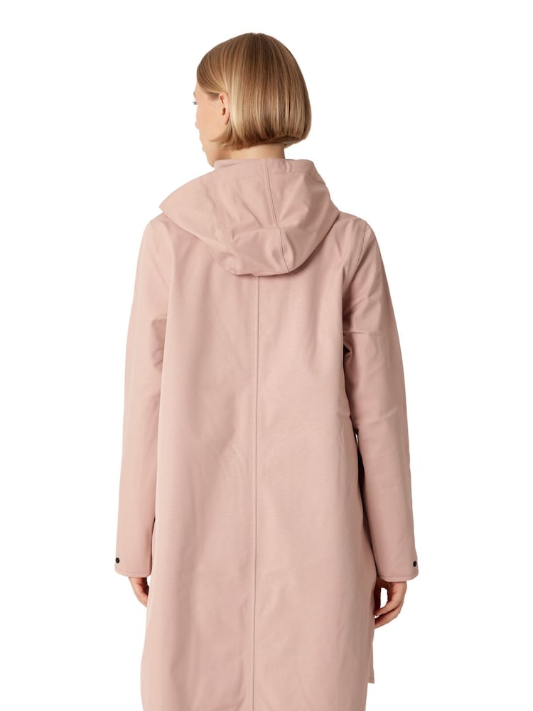 Ilse Jacobsen Waterproof A-Line Softshell Raincoat - Image 2 of 3 Ilse Jacobsen Waterproof A-Line Softshell Raincoat - Image 2 of 3