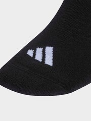 adidas Blue/Black Stonewash Crew Socks 3 Pack - Image 4 of 4