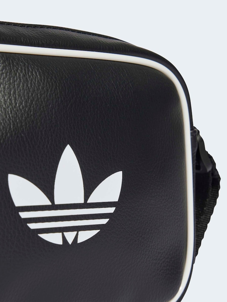 adidas Originals Black Extra Small Airliner Bags - Image 5 of 5