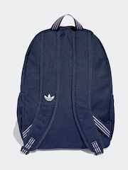 adidas Originals Blue Adicolor Classic Backpack - Image 2 of 5