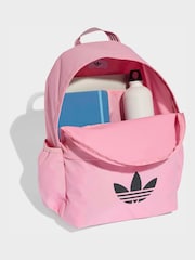 adidas Originals Pink Adicolor Classic Backpack - Image 3 of 5
