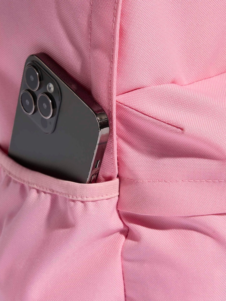 adidas Originals Pink Adicolor Classic Backpack - Image 5 of 5 adidas Originals Pink Adicolor Classic Backpack - Image 5 of 5