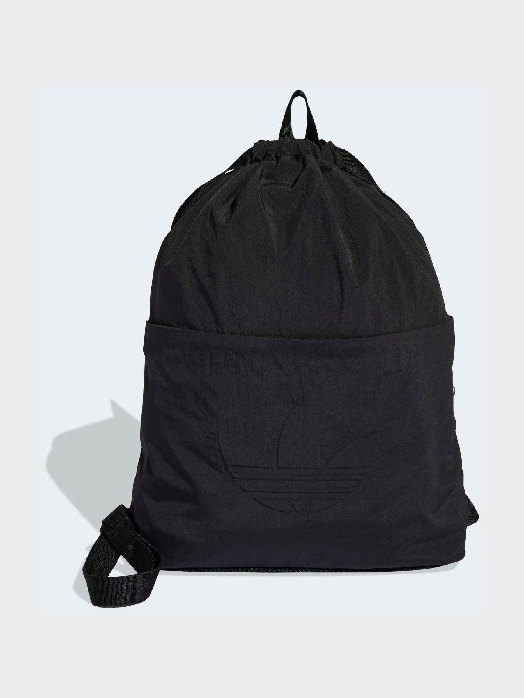 Buy adidas Originals Black Everyday Icons String Backpack from