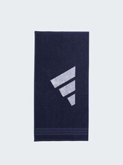 adidas Blue Performance Small Towel - Image 1 of 3