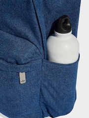 adidas Originals Blue Classic Denim Backpack - Image 5 of 6