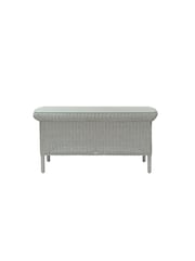 Laura Ashley Grey Rattan Coffee Table - Image 2 of 2