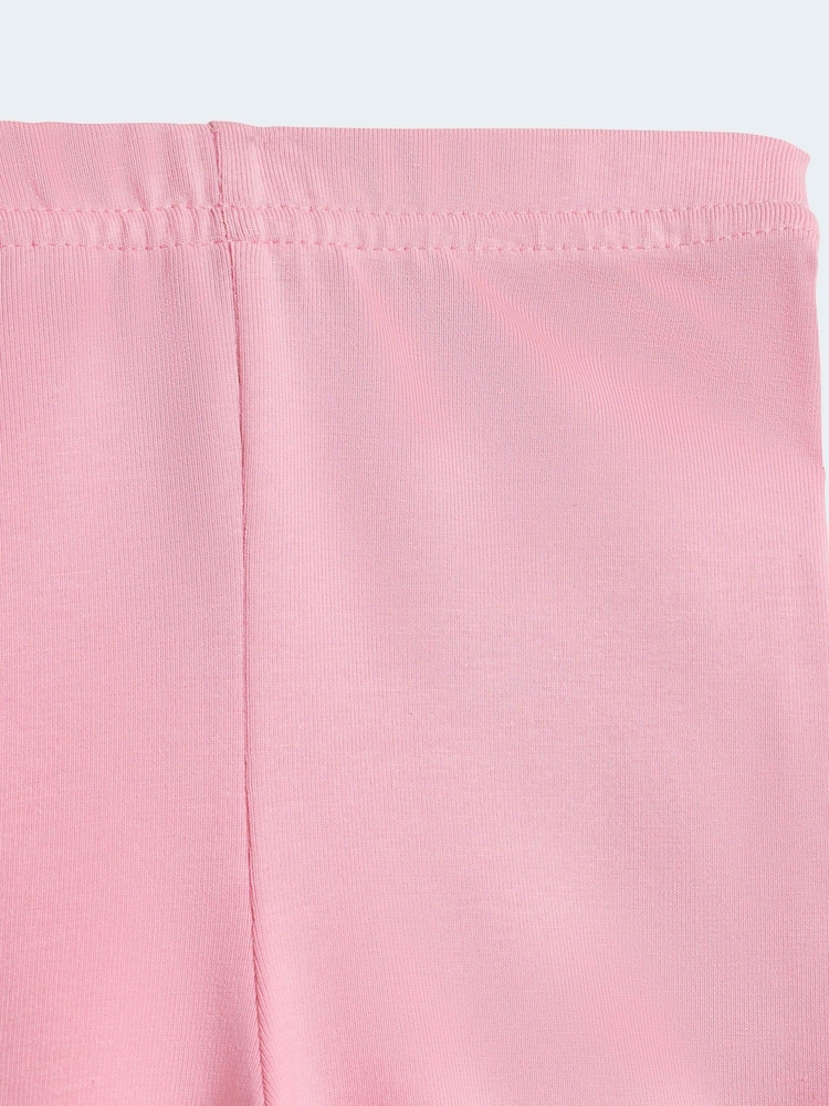 adidas Originals Pink T-Shirt and Cycling Shorts Infant Set - Image 7 of 7