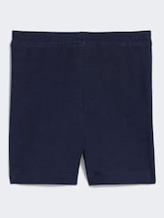 adidas Originals Blue T-Shirt and Cycling Shorts Infant Set - Image 4 of 7