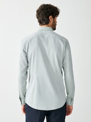 Green / Floral Regular Fit Shirt And Tie Set - Image 2 of 9