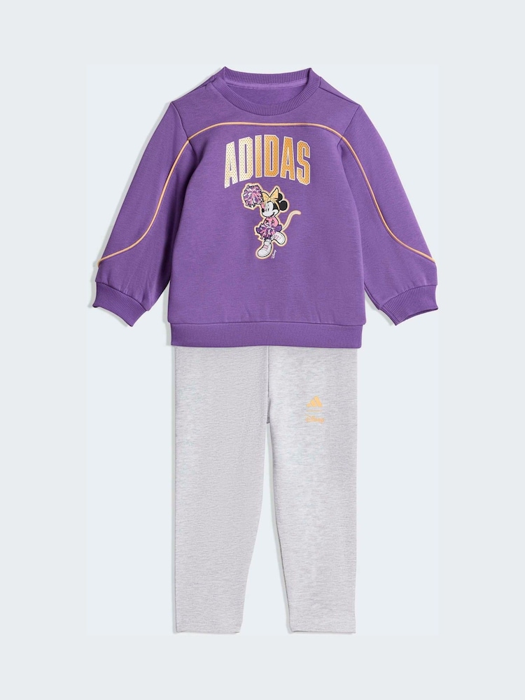 adidas Disney Minnie Mouse komplet: zgornji del trenirke in pajkice za mlajše otroke - Slika 1 iz 7 adidas Disney Minnie Mouse komplet: zgornji del trenirke in pajkice za mlajše otroke - Slika 1 iz 7