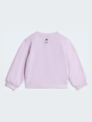 adidas Purple Disney Frozen  Sweat Top and Legging set - Image 3 of 7