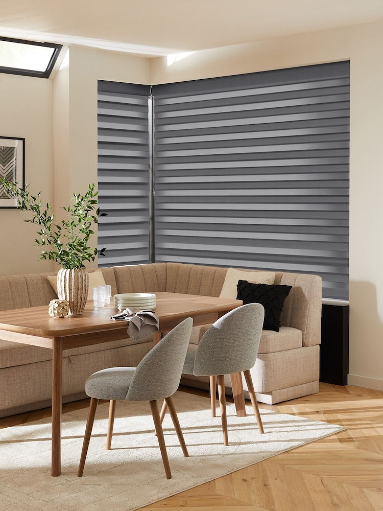 Grey Levina Made To Measure Day and Night Blind - Image 2 of 8