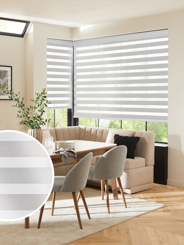 Silver Mistral Made To Measure Day and Night Blind - Image 1 of 8