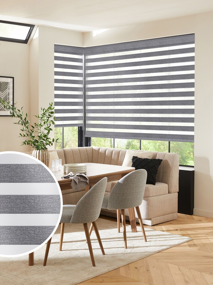 Grey Mistral Made To Measure Day and Night Blind - Image 1 of 8