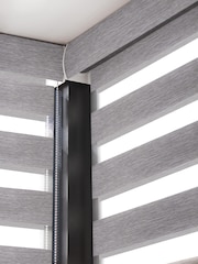 Grey Vanim Blackout Made To Measure Day and Night Blind - Image 3 of 8