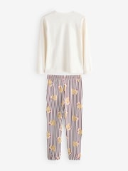 Society 8 Cream Matching Family Teddy Pyjamas Set - Image 2 of 5