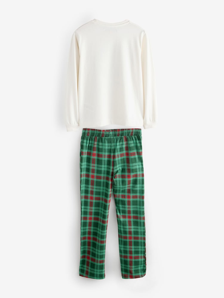 Society 8 Green Matching Family Lapland Pyjamas Set - Image 2 of 5 Society 8 Green Matching Family Lapland Pyjamas Set - Image 2 of 5